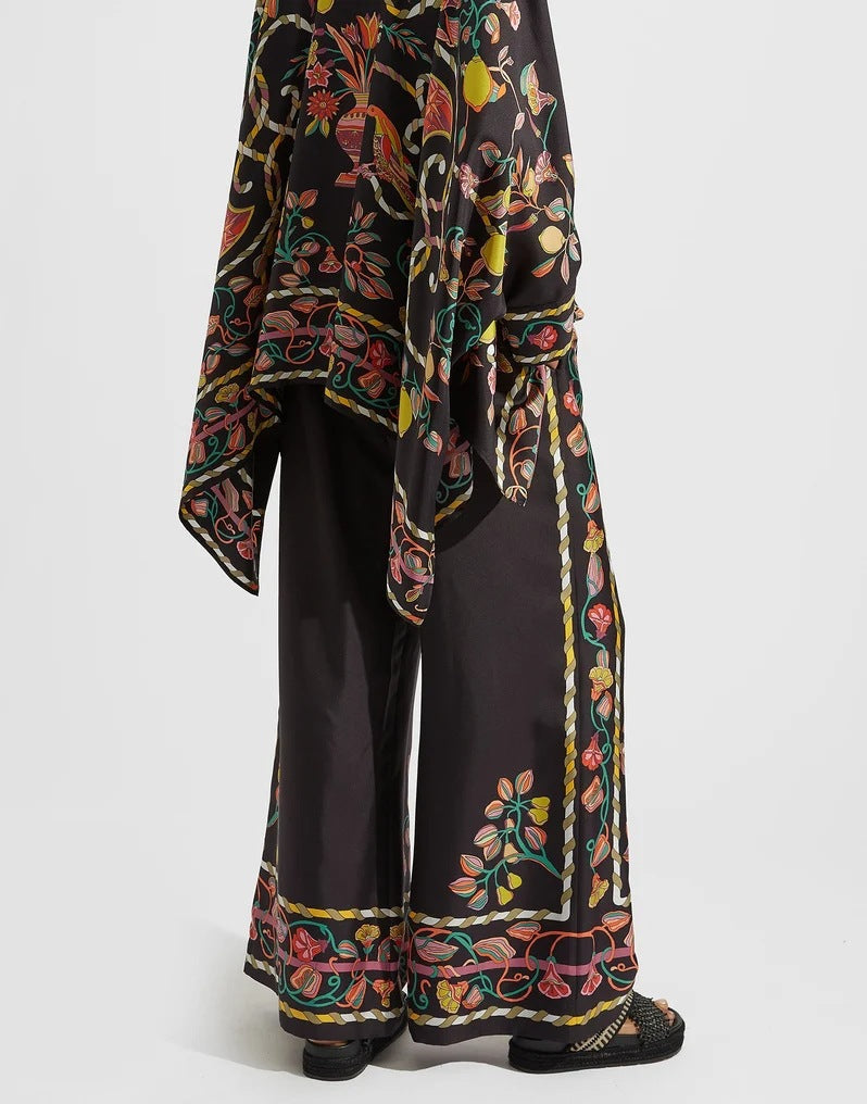 WW | Stehkragen-Oberteil und Hosen-Set