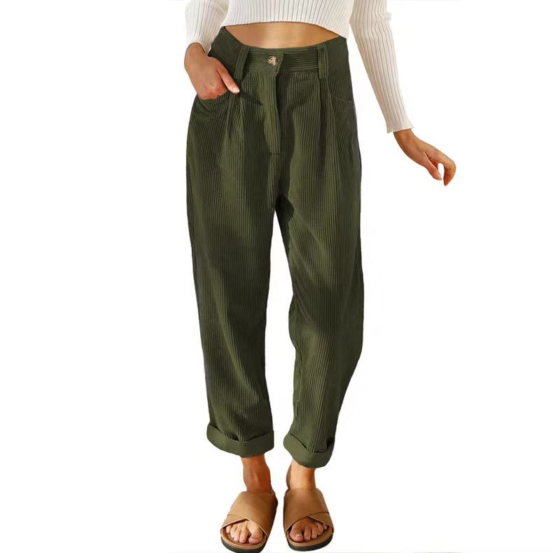 Damen weite Cordhose WW