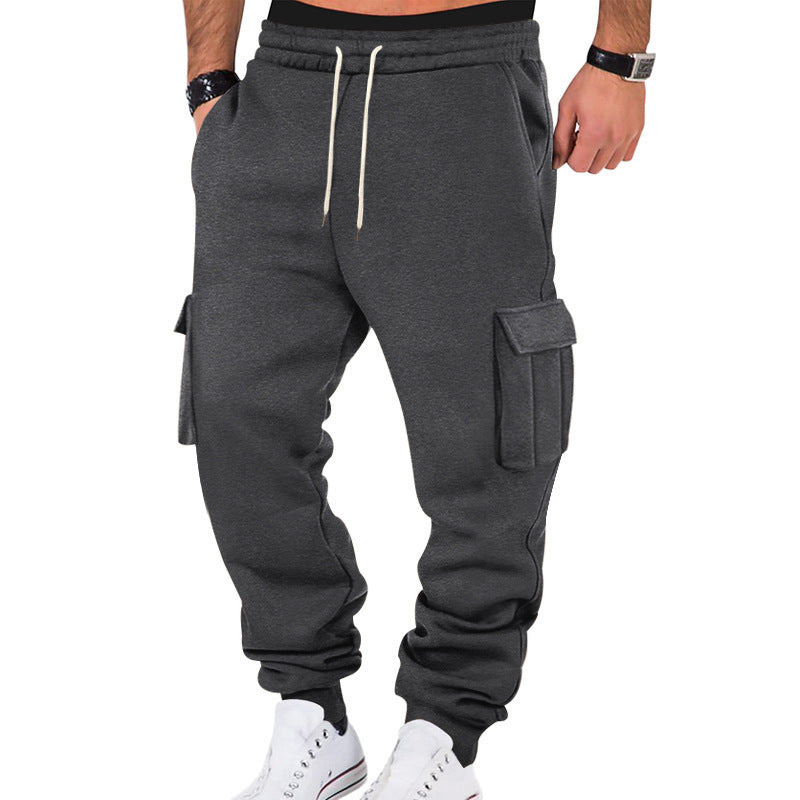 Herren Cargo-Jogginghose mit elastischem Bund und praktischen Seitentaschen WW