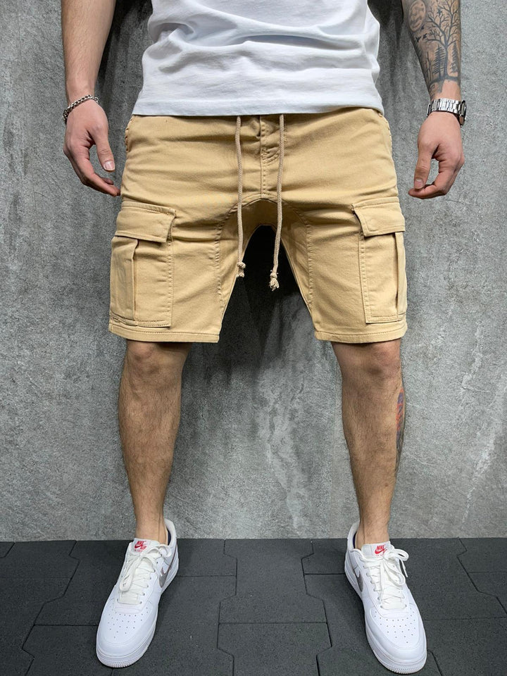 Herren Cargo-Shorts mit Utility-Taschen W&W Mode