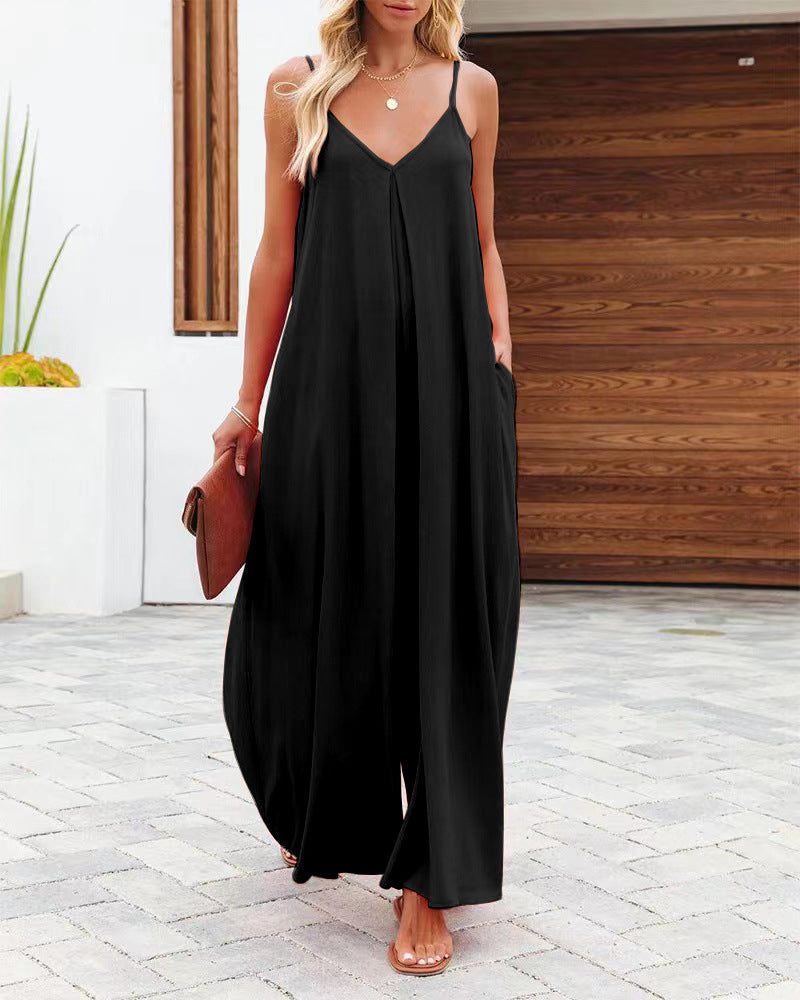 Damen luftiges Maxikleid