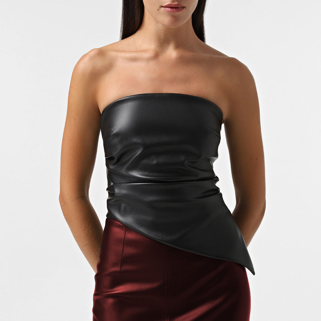 Damen Oberteil im eleganten Wickeldesign WW