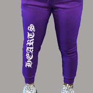 Damen bequeme Sweatpants mit seitlichem Schriftzug WW