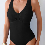 Damen Badeanzug mit strukturiertem Design WW