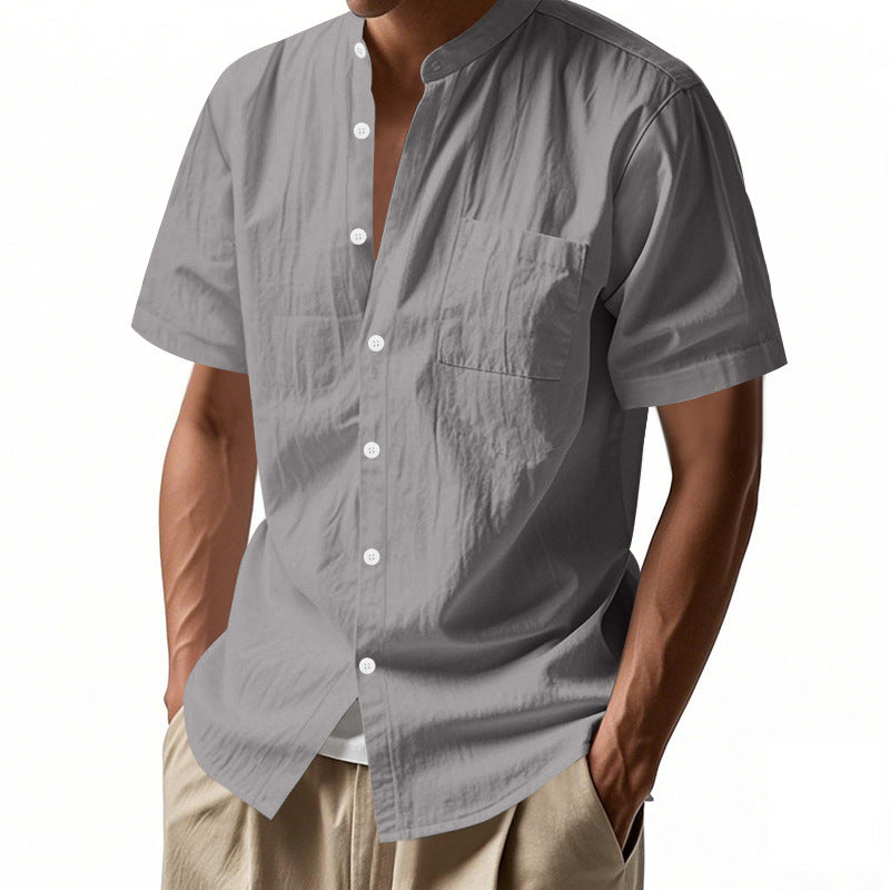 Herren Kurzarm Hemd WW