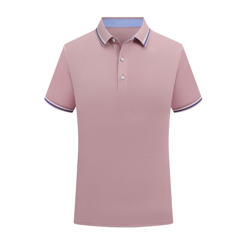 Herren Poloshirt mit kontrastierenden Streifen WW