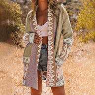 Damen Cardigan mit kunstvollem Muster und weichem Material WW