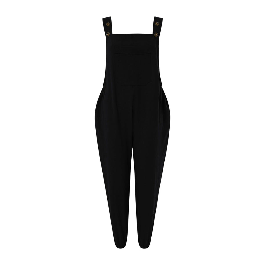 Damen stilvolle Latzhosen mit Taschen WW