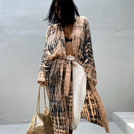 Damen Kaftan Kleid WW