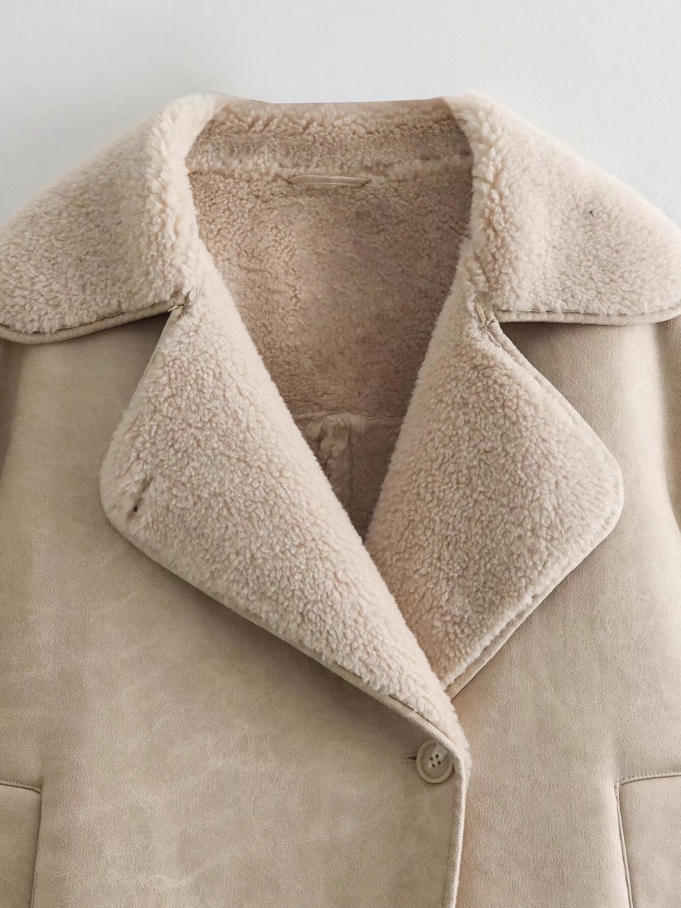 WW | Klassische Kurze Lederjacke Damen