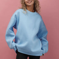 Damen bequemer und modischer Sweatpullover WW