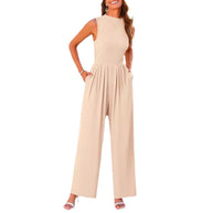 Damen Jumpsuit mit elegantem Wickel-Design WW