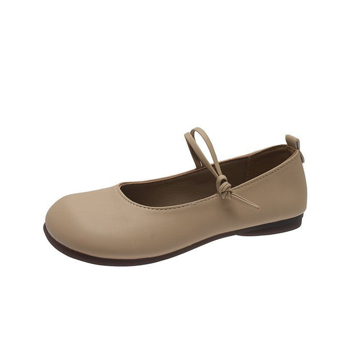 Damen Ballerinas mit elegantem Riemchen und flexiblem Innenfutter W&W Mode