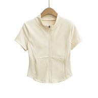 Damen Sportliche Kurzjacke mit praktischem Reißverschluss und Seitentaschen WW