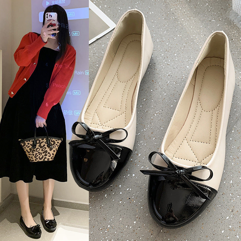 Damen Ballerina-Schuhe mit elegantem Schleifendetail und gepolstertem Fußbett WW