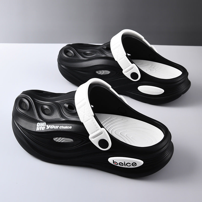 Herren Stylische Slip-On Komfort Clogs WW