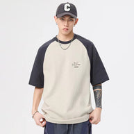 Herren lässiges Raglan-T-Shirt mit urbanem Design und komfortablem Schnitt WW