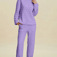 Damen Quilted Lounge-Set WW