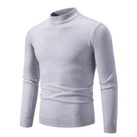 Herren Rollkragenpullover aus weichem Strickmaterial WW
