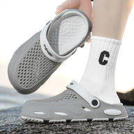 Herren Atmungsaktive Clogs mit verstellbarem Riemen WW