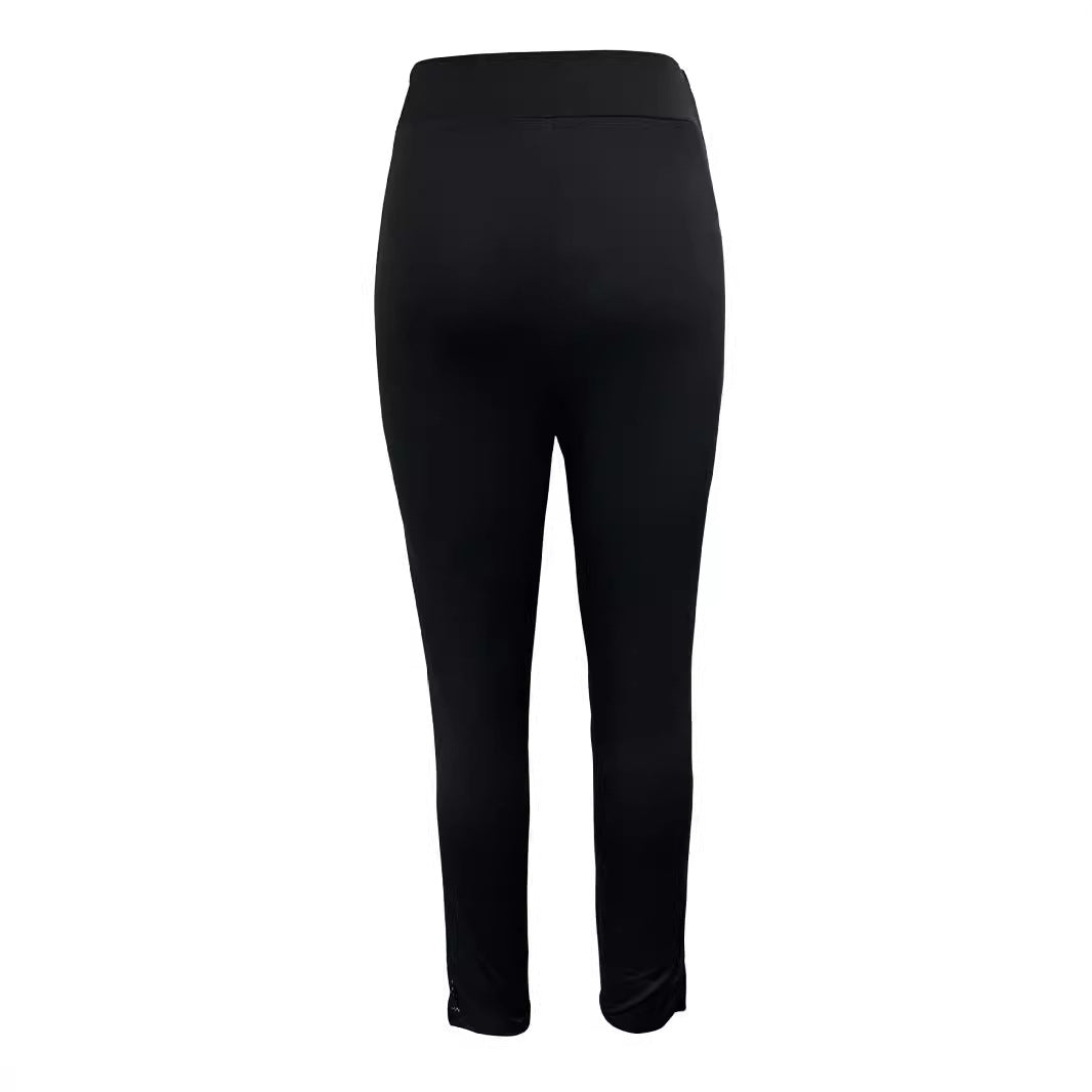 Damen sportliche Leggings mit verführerischem Spitzen-Detail WW