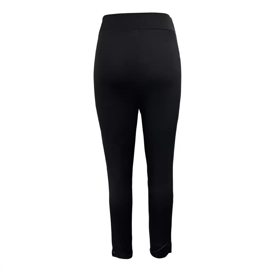 Damen sportliche Leggings mit verführerischem Spitzen-Detail WW