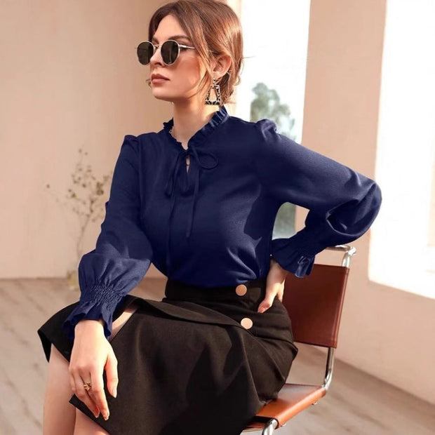 WW | Satin Langarmshirt