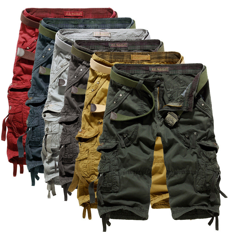 Herren Cargo Shorts mit mehreren Taschen W&W Mode