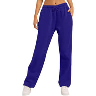 Damen Bequeme Freizeithose mit elastischem Bund und seitlichen Taschen WW