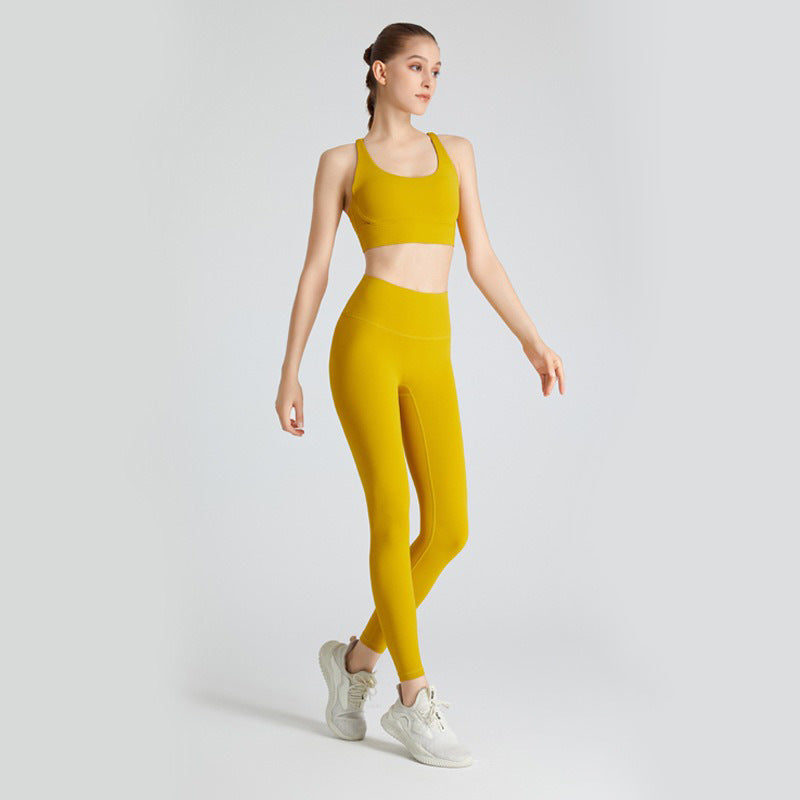 Damen Sport-BH und Leggings Set WW