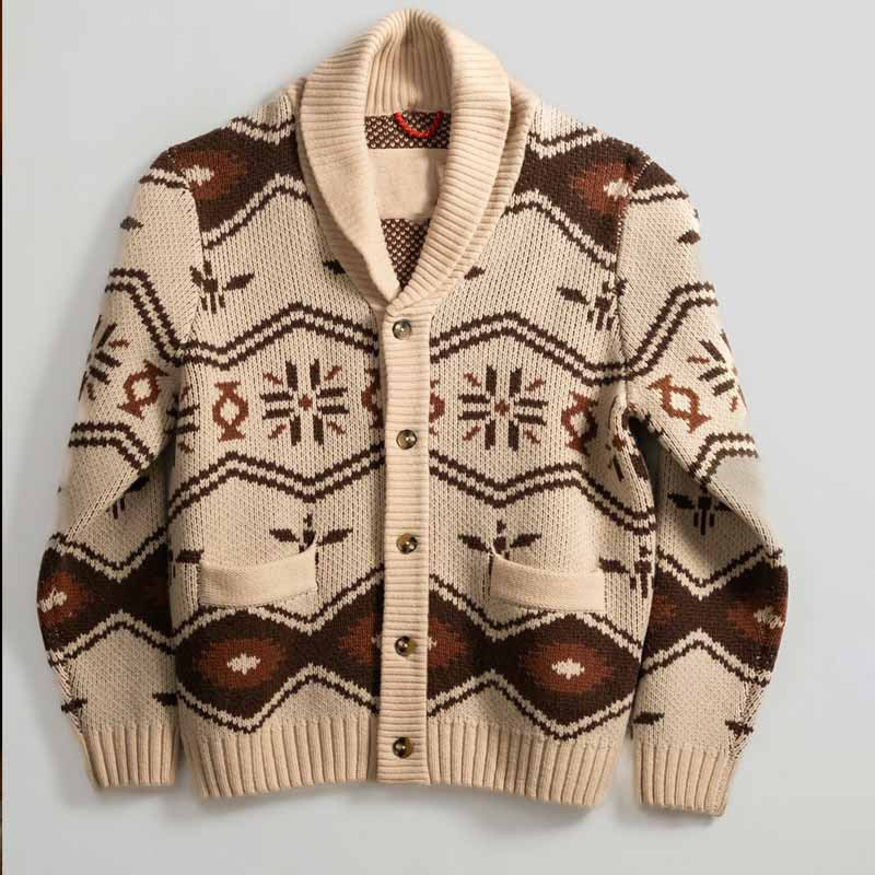 Damen Strickjacke mit aufwendigem Muster WW