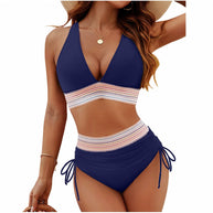 Damen Anpassbares Hochtailliertes Bikini Set WW