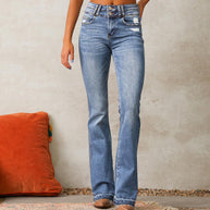 Damen Flared Jeans im Vintage-Stil WW