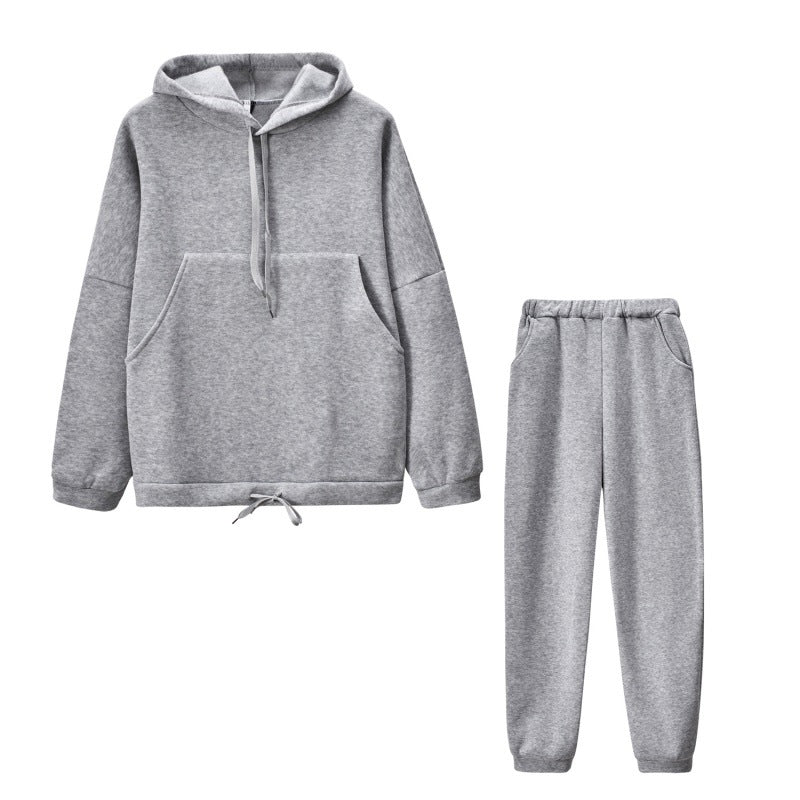Damen Bequemes Sweatshirt und lockere Jogginghose Set WW