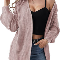 Damen Strickcardigan mit lässiger Oversized-Passform WW