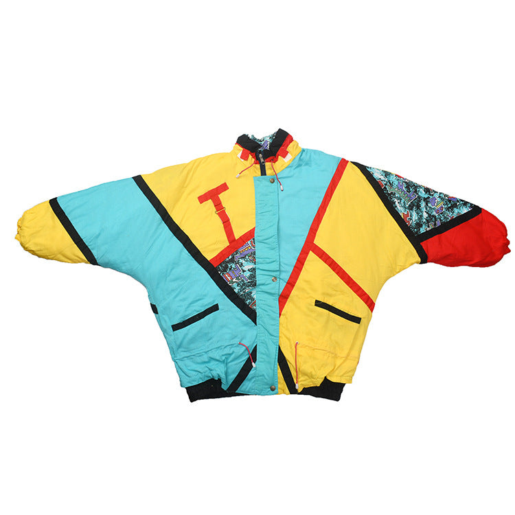 Damen Steppjacke im auffälligen Retro-Design mit hoher Funktionalität WW