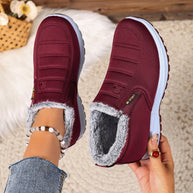 Damen Bequeme Winter-Sneaker mit kuscheligem Futter WW
