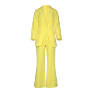 Damen Anzug im Oversize-Stil mit schickem Schnitt WW