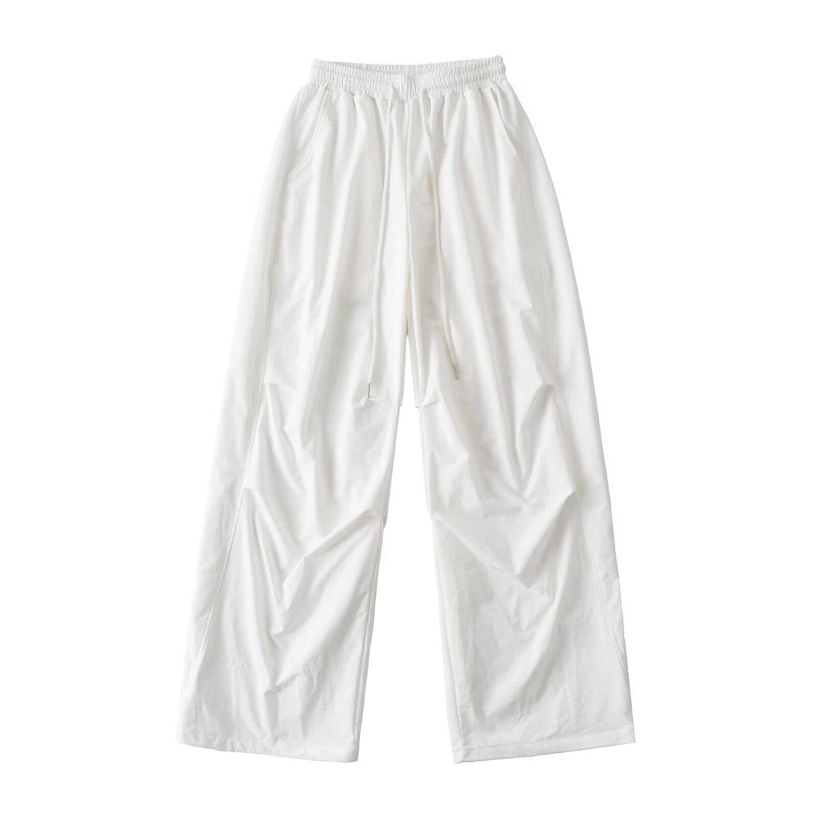 Damen weite Freizeithose mit elastischem Bund und praktischen Seitentaschen WW