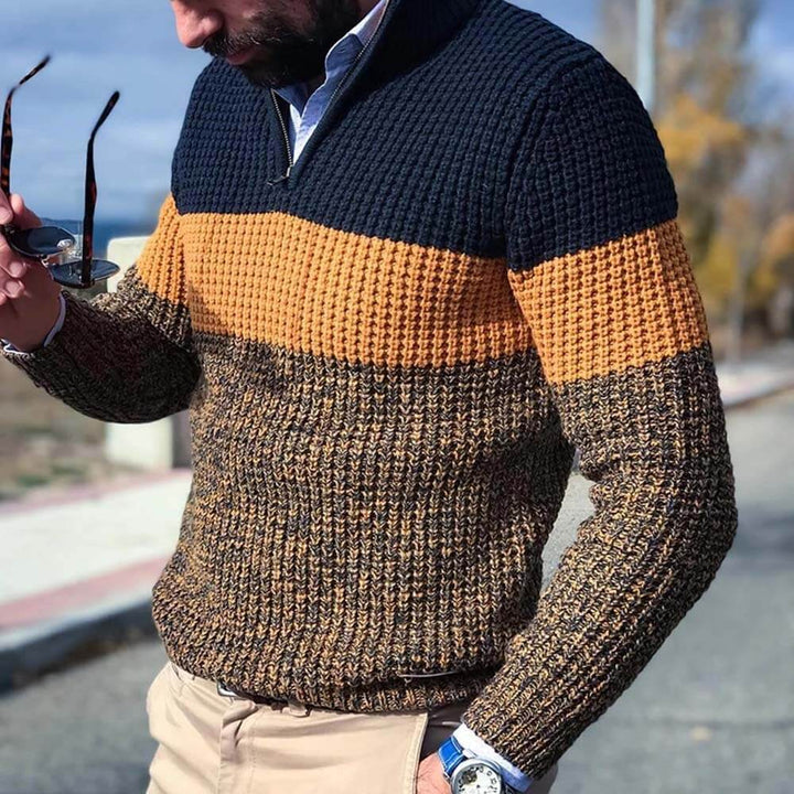 W&W Mode | Bequemer Strickpullover für Herren