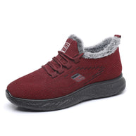 Damen Athletische und warme Sneakers mit Fleece-Innenfutter WW