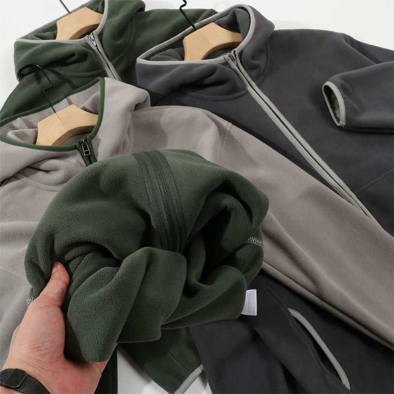 W&W Mode - Lässige lockere Frauen Kapuzenjacke