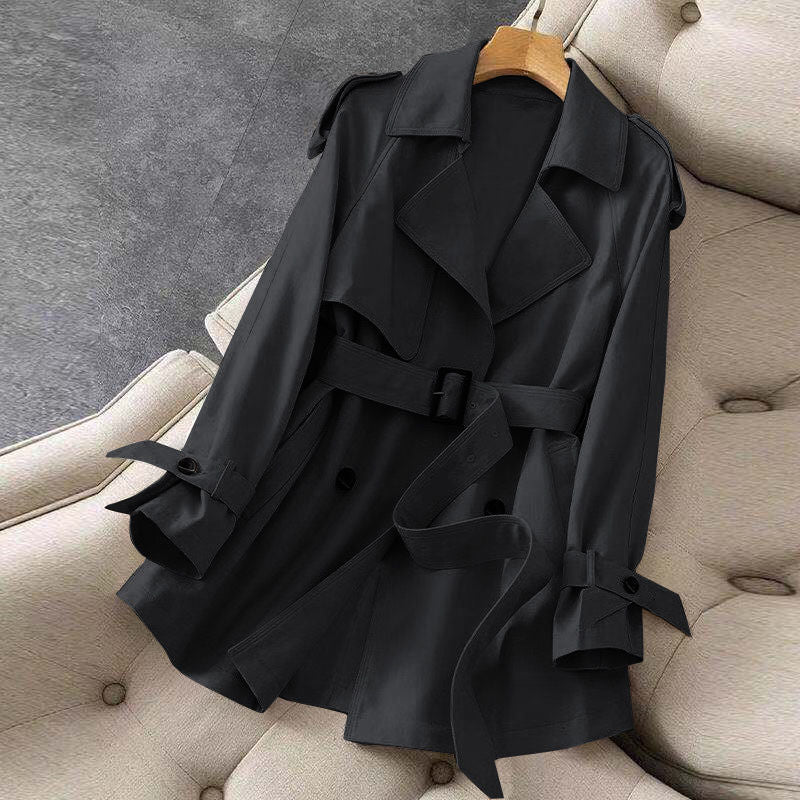 WW | Trenchcoat Mit Revers Und Gürtel Für Damen