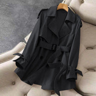 WW | Trenchcoat Mit Revers Und Gürtel Für Damen