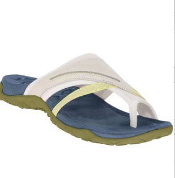 Damen Strand-Sandalen mit ergonomischer Fußbett-Technologie und rutschfester Sohle WW