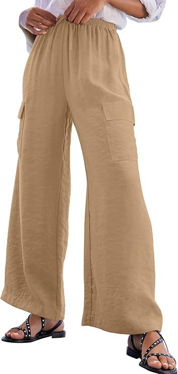 Damen Cargo-Hose aus leichtem Jersey WW