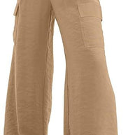 Damen Cargo-Hose aus leichtem Jersey WW