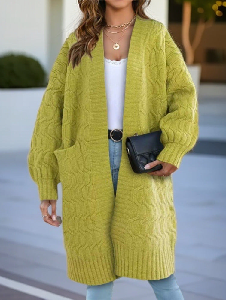 Damen Strickjacke mit Taschen WW