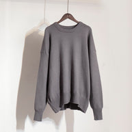 Damen Bequemer Oversized Pullover aus hochwertigem Strick WW