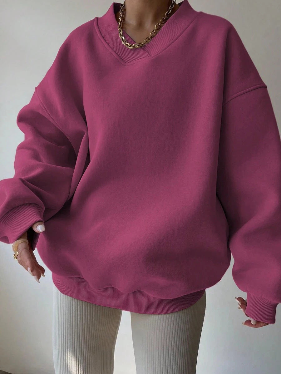 W&W Mode | Lässiges Langarm-Sweatshirt